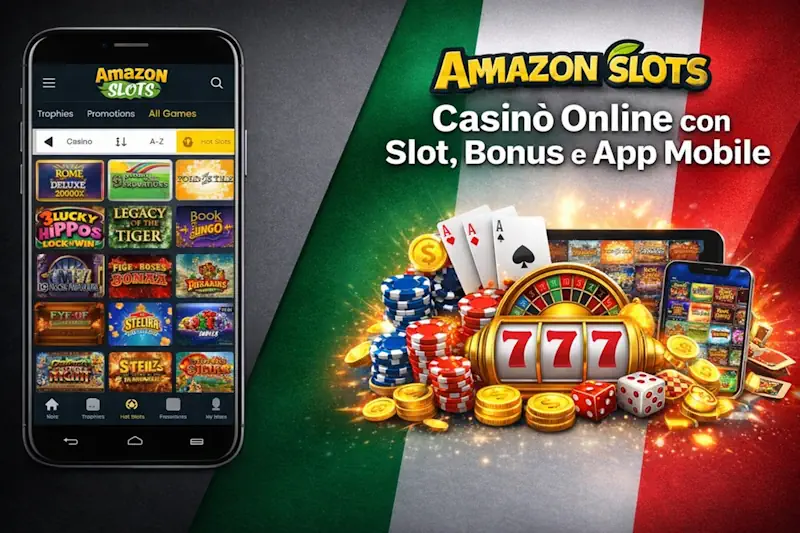 Amazon Slots: Casinò Online con Slot, Bonus e App Mobile