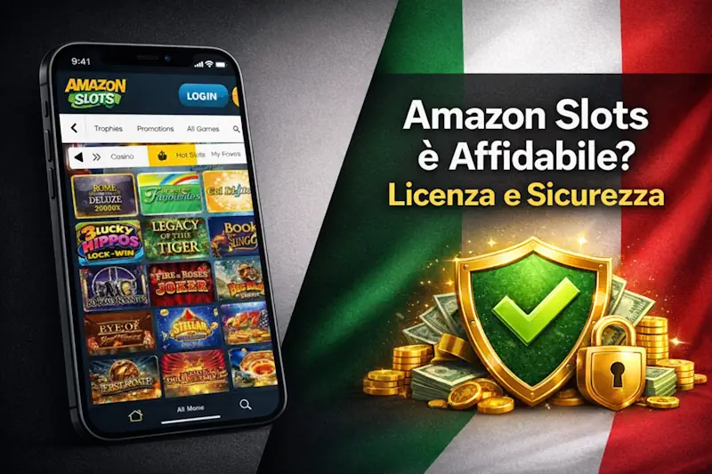 Amazon Slots è Affidabile? Licenza e Sicurezza