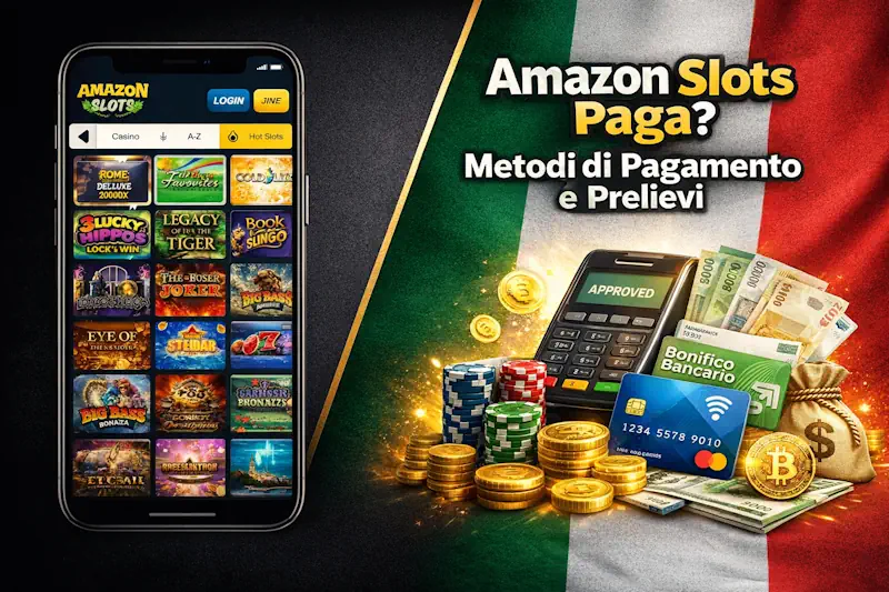 Amazon Slots Paga? Metodi di Pagamento e Prelievi