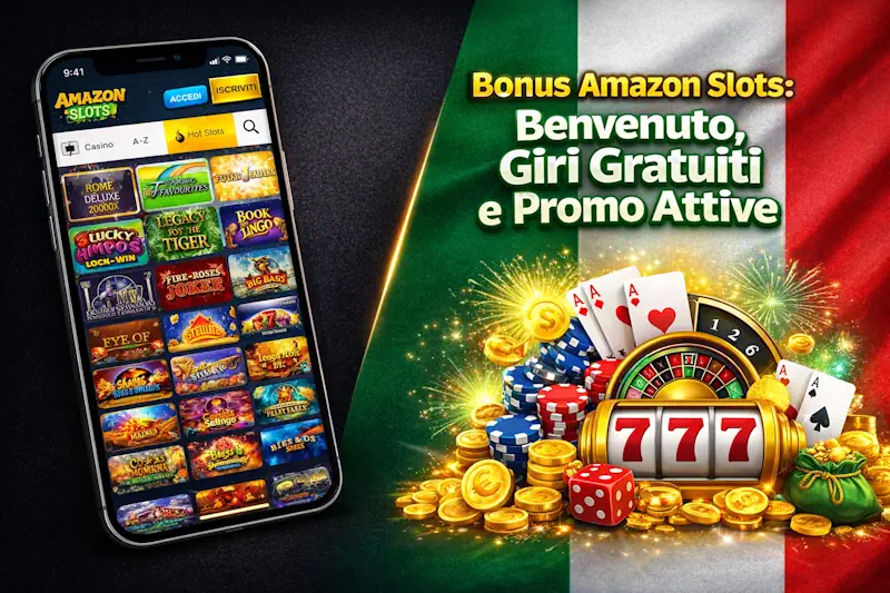 Bonus Amazon Slots: Benvenuto, Giri Gratuiti e Promo Attive