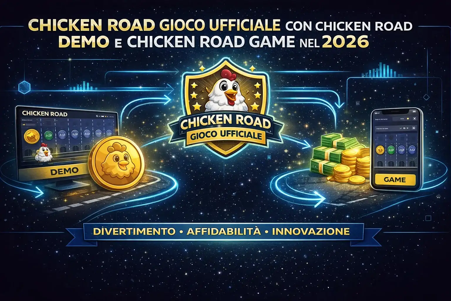 Chicken Road: Gioco Ufficiale — Demo Gratis e Soldi Veri 2026
