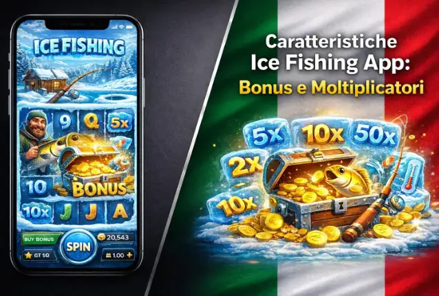 Caratteristiche Ice Fishing App: Bonus e Moltiplicatori