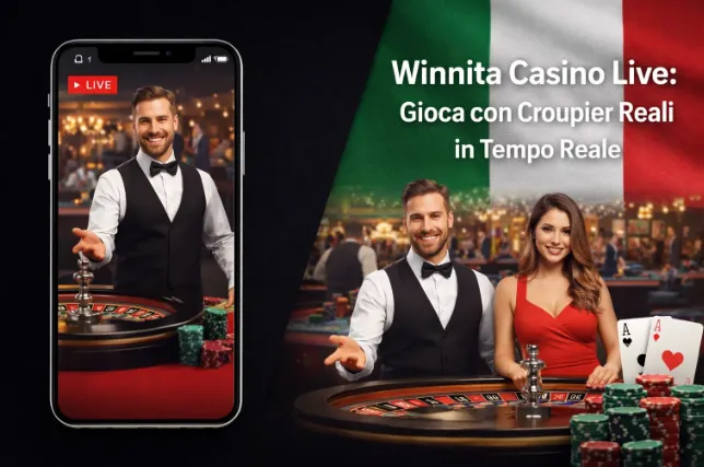 Winnita Casino Live: Gioca con Croupier Reali in Tempo Reale